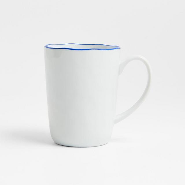 Mercer Blue Rim Mug