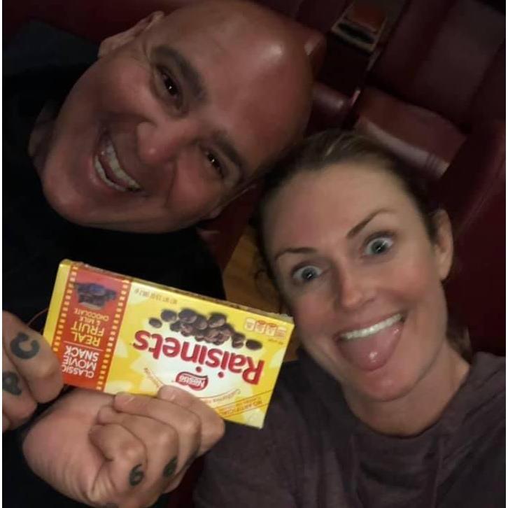 We are only registered for Raisinets.