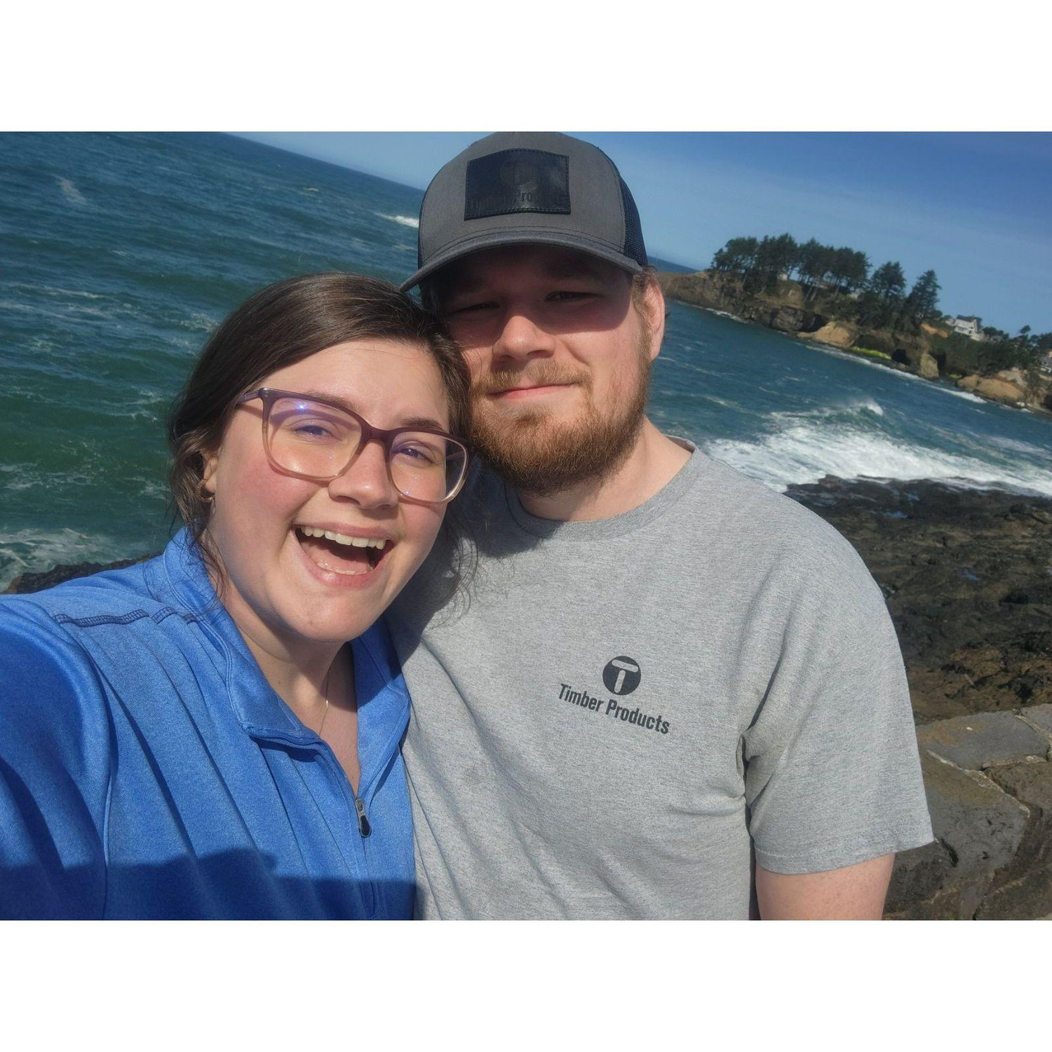 One of our many coast trips. Unfortunately, no whales or sea lions were spotted in the making of this photo.