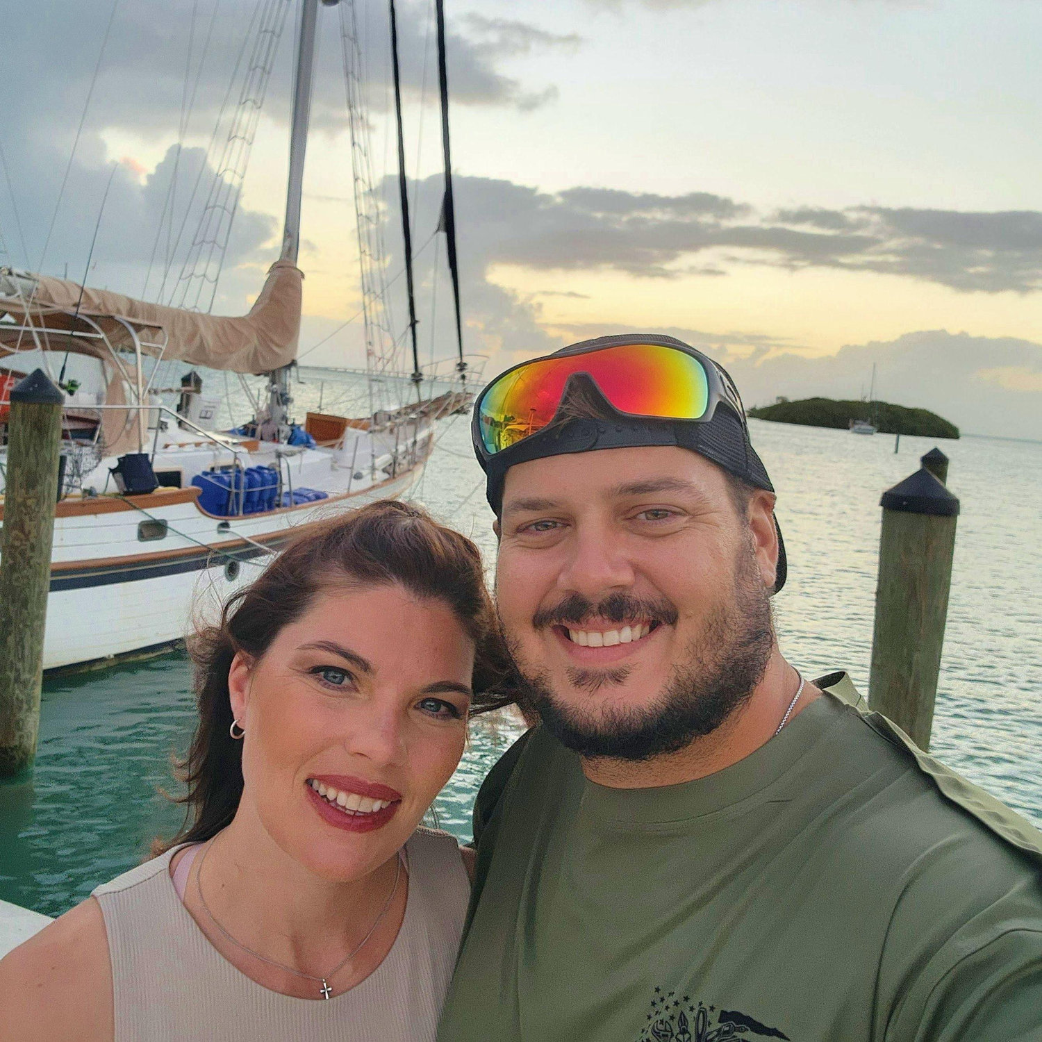 Malonni's first visit to Florida while I was working for the Boy Scouts