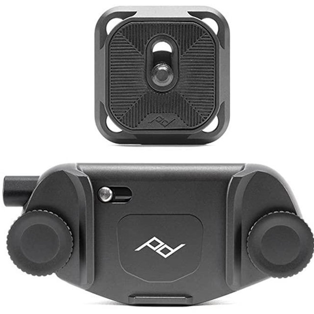 Peak Design Capture Camera Clip V3 (Black with Plate)