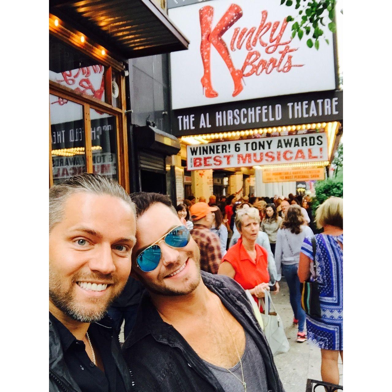 Kinky Boots in New York. Wonderful Musical