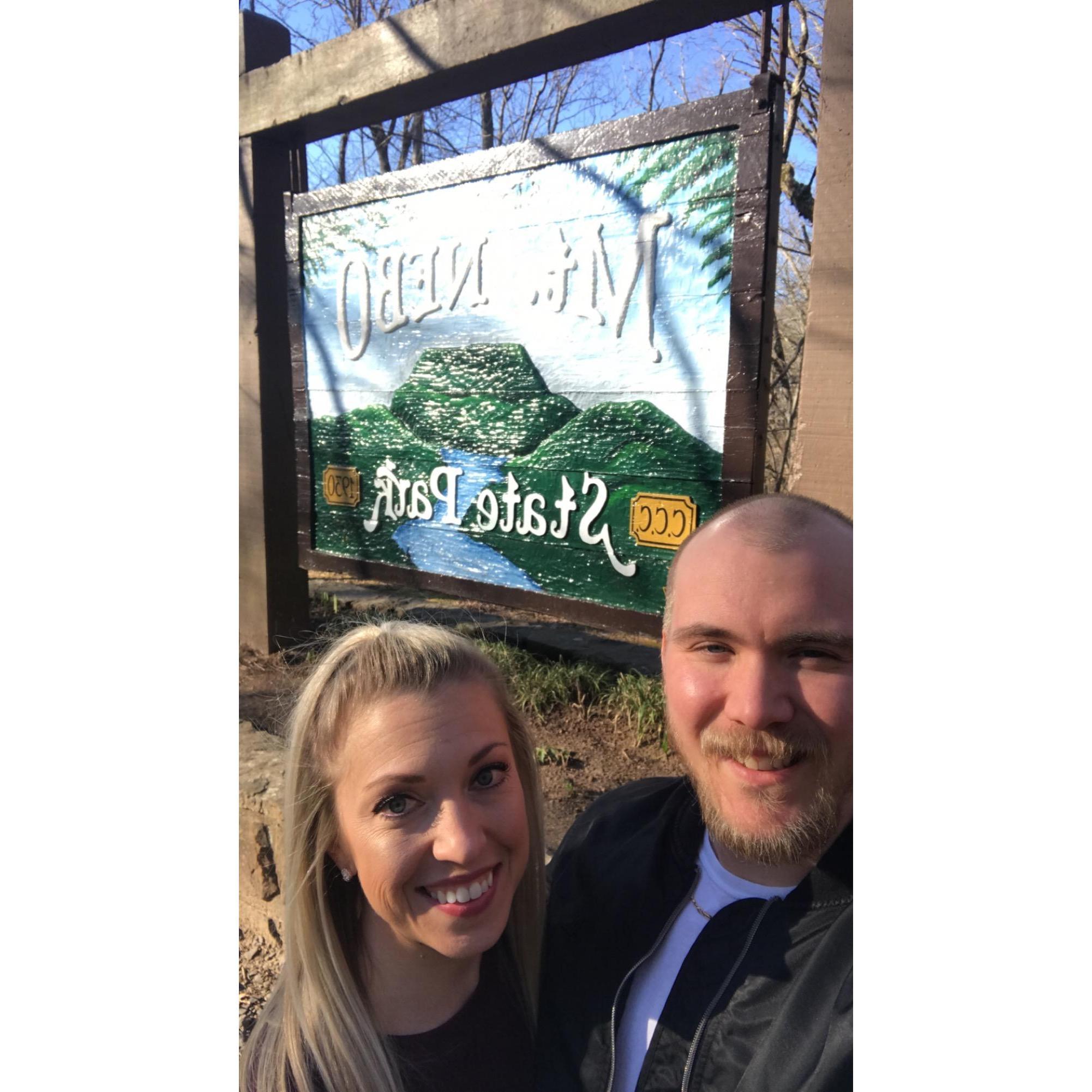 Lovely day at Mt. Nebo 02/29/2020