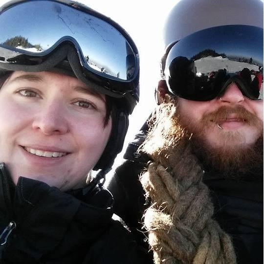 We snowboarded a lot