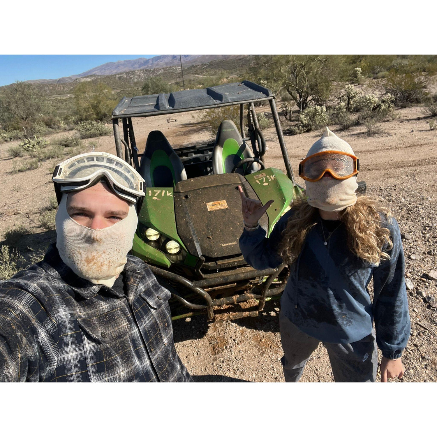 Mudding? on an ATV? In the middle of the desert... COUNT US IN!