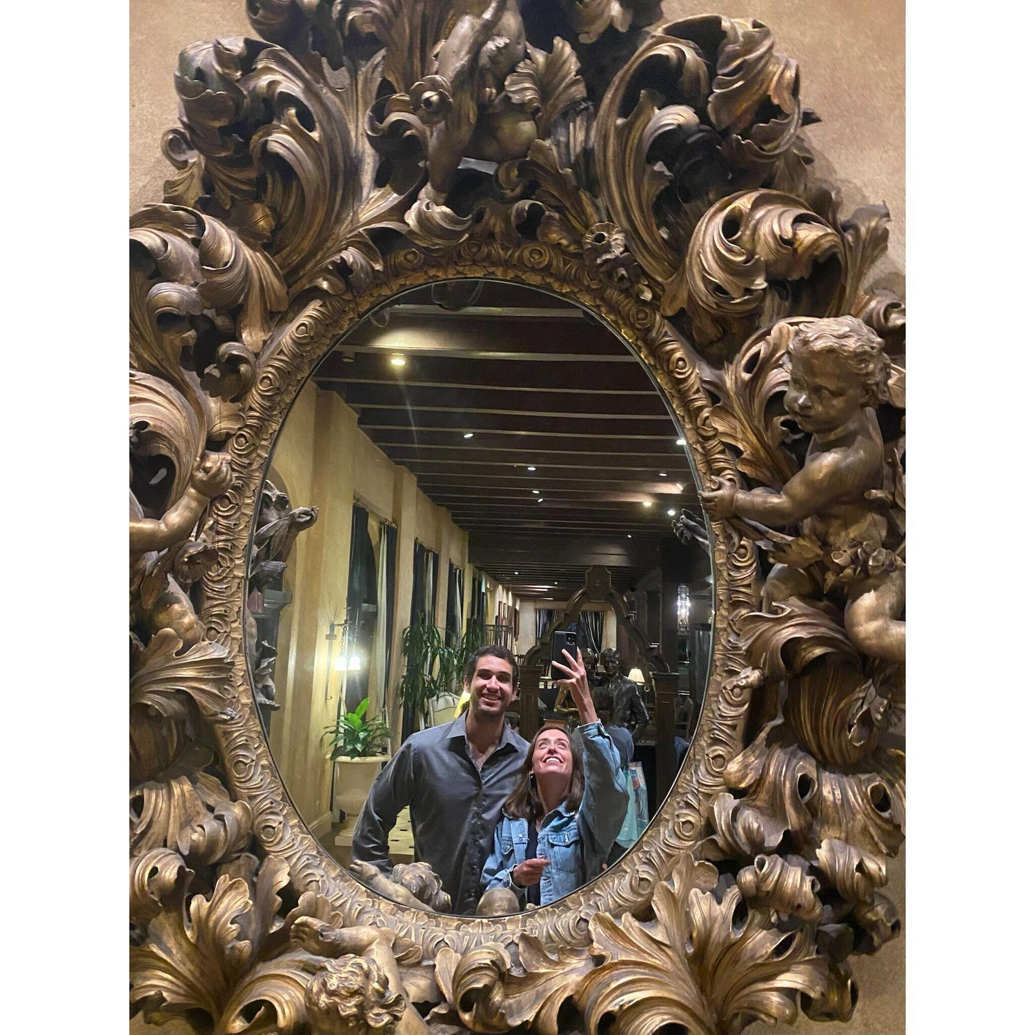 May 21, 2023. More fun moments on early dates getting to know each other. This was at the mission inn in riverside.