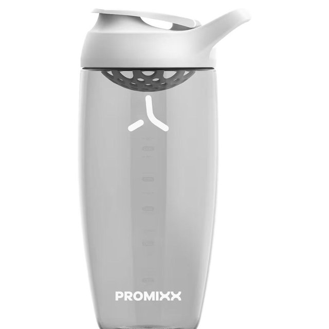 Promixx Pursuit Protein Shaker Bottle (24 oz) – Silent No-Ball Mixer, Leak-Proof Lid, BPA/BPS & Phthalate-Free ECOZEN – Easy-Clean Shaker Cup for Protein Shakes, Pre & Post-Workout Smoothies