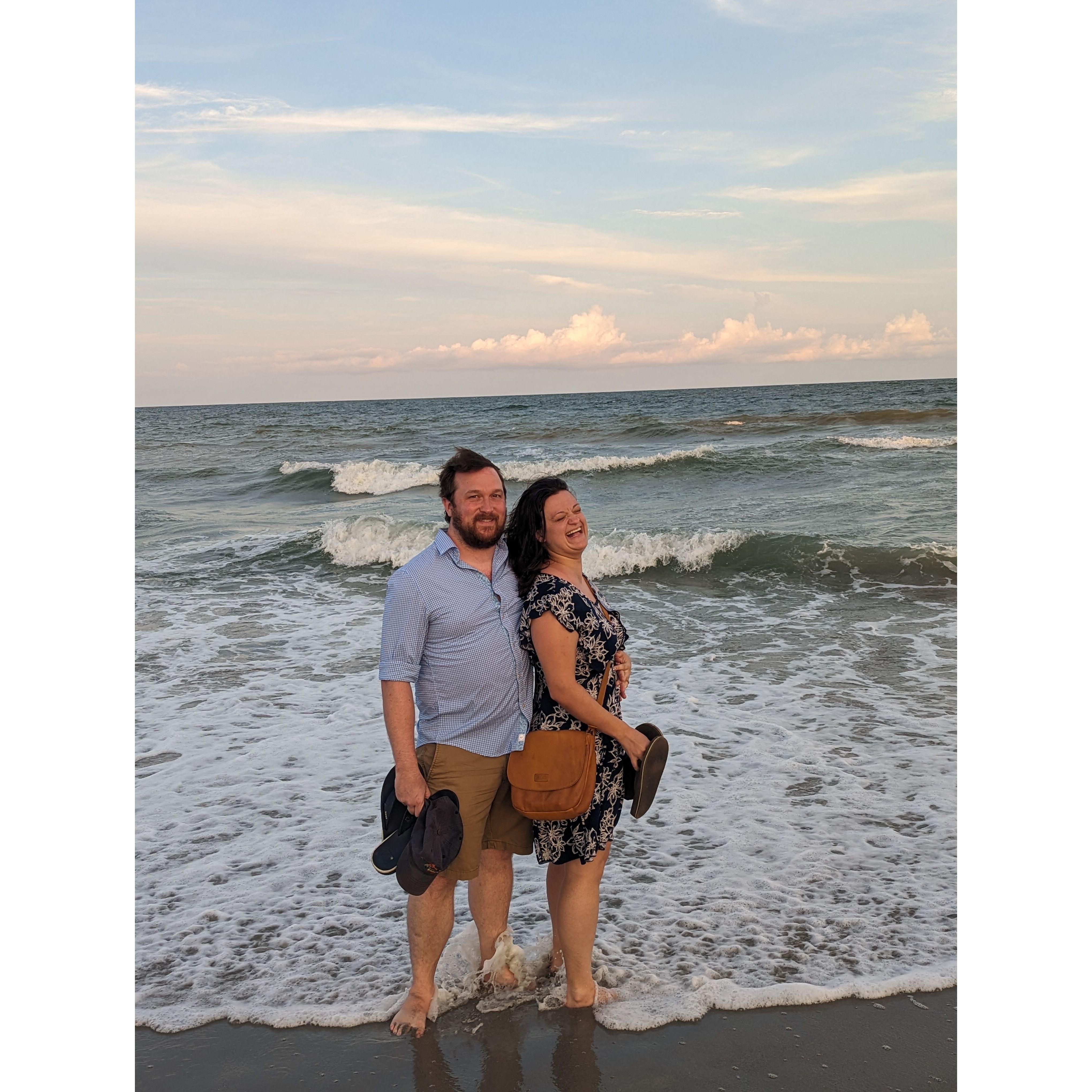 Myrtle Beach, SC. We share a love of the ocean.