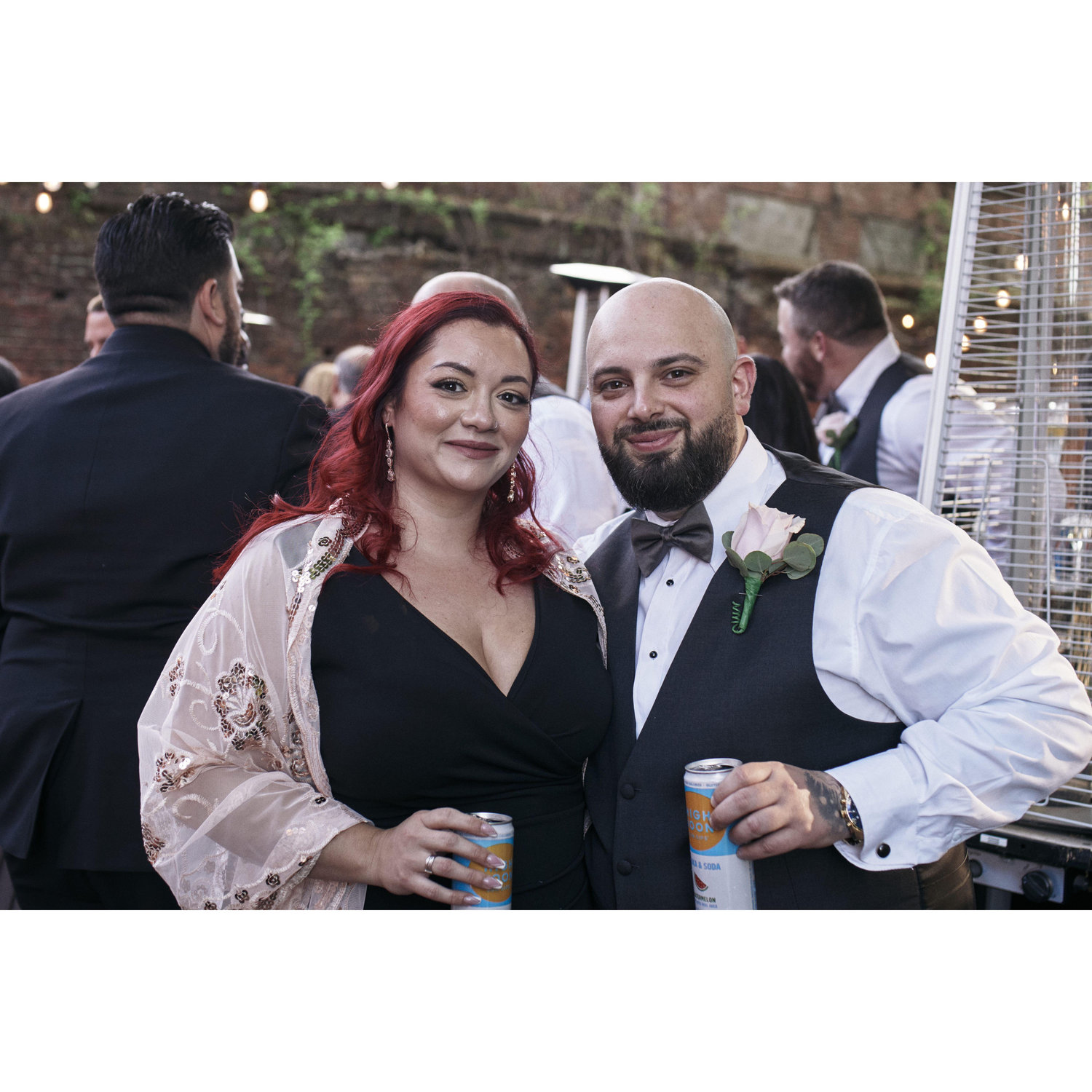 Our 1st Wedding together. #theHuntisover