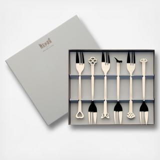 Evento Cake Fork, Set of 6