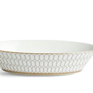 Wedgewood - Renaissance Grey Oval Serving Bowl