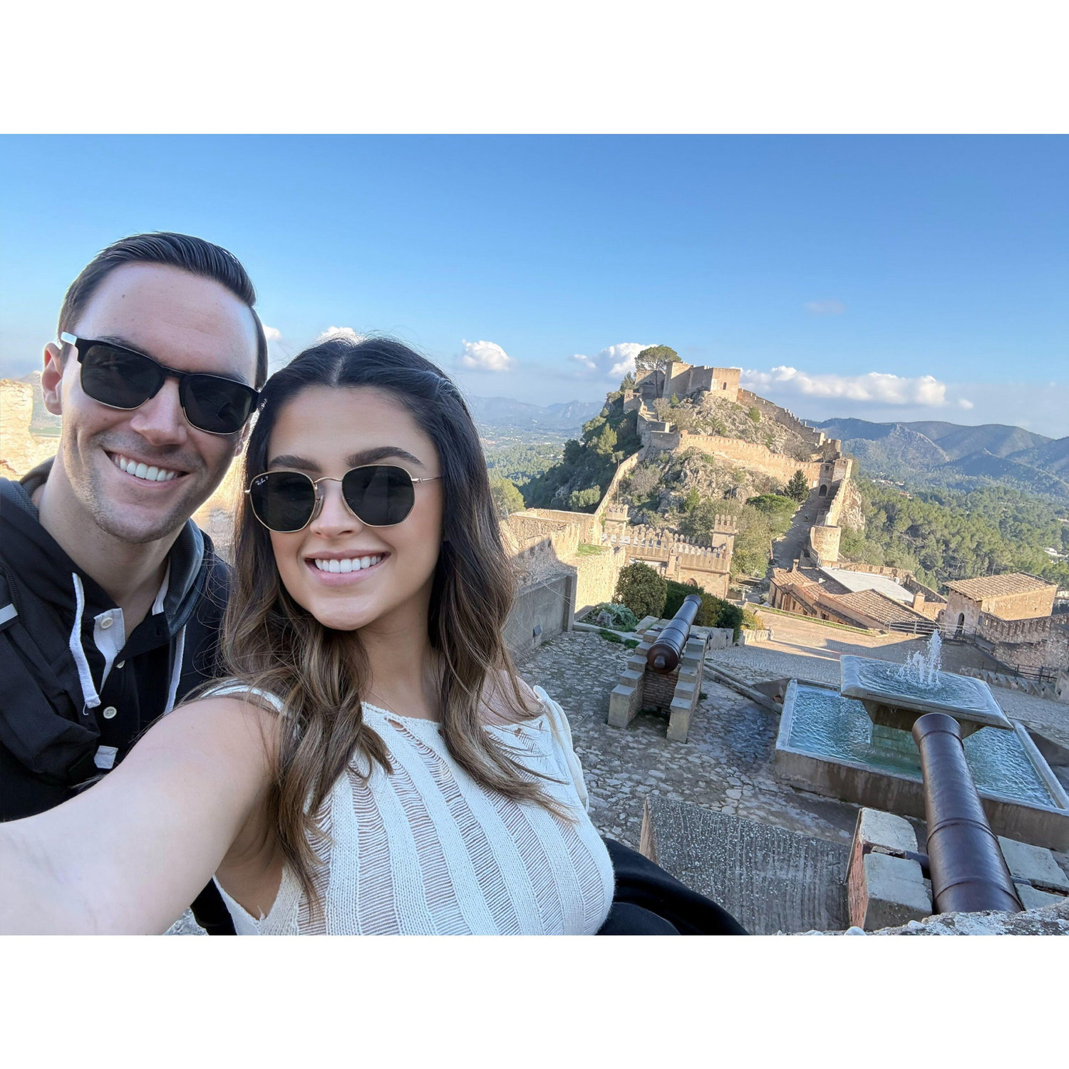 Sofia and Christopher's trip to Spain. Little did Sofia know it was also the trip Christopher would propose on!
