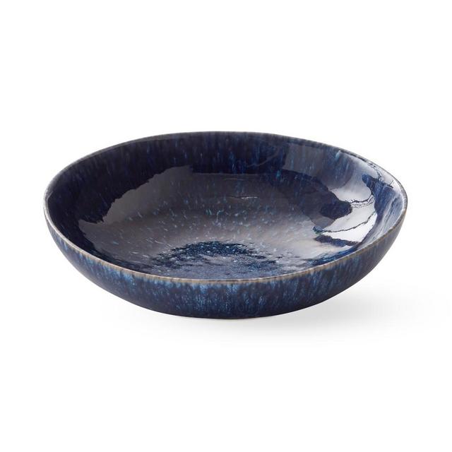 Reactive Glaze Bowls, Set of 4, Blue