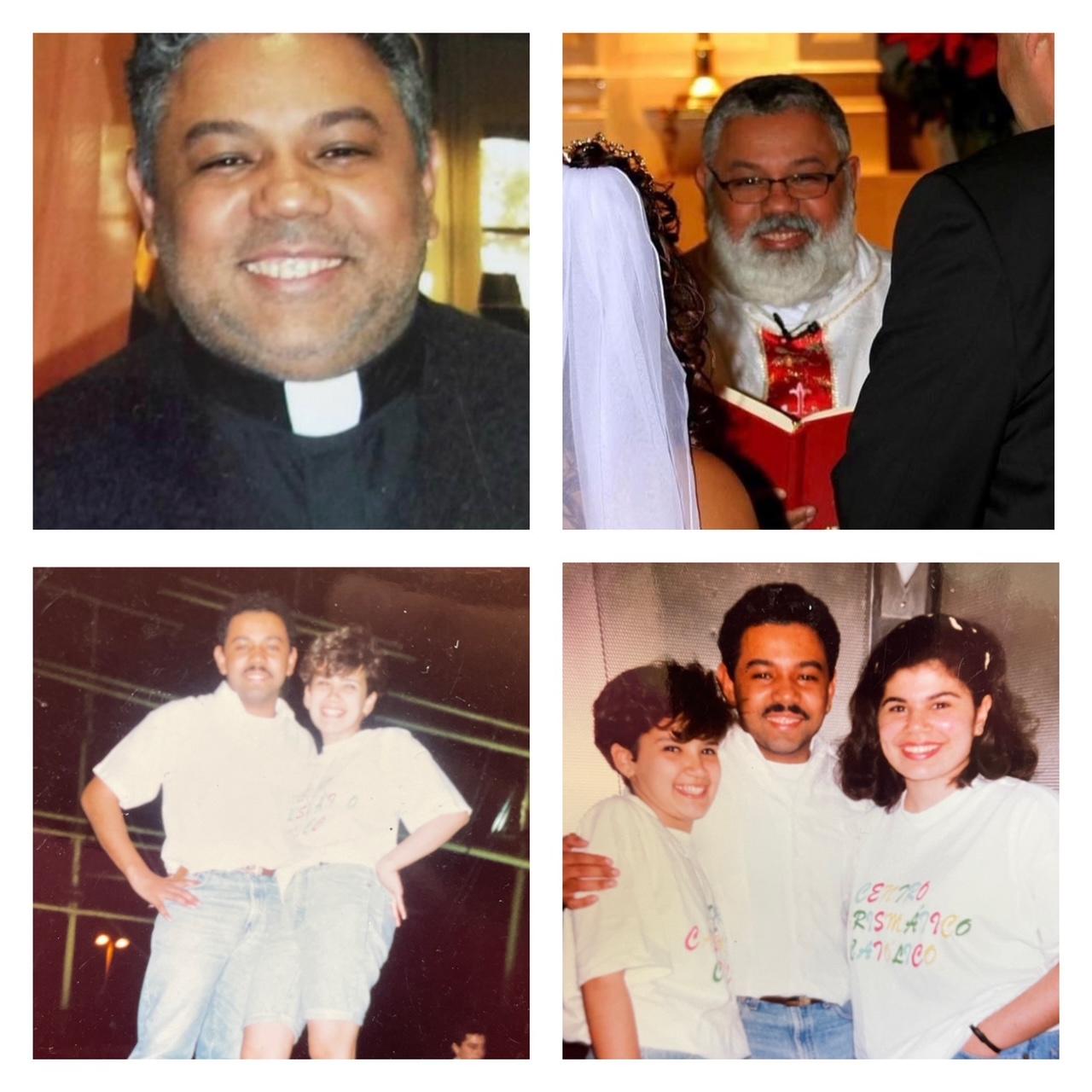 Father Anthony. Marriage Officiant and bride's life long friend.