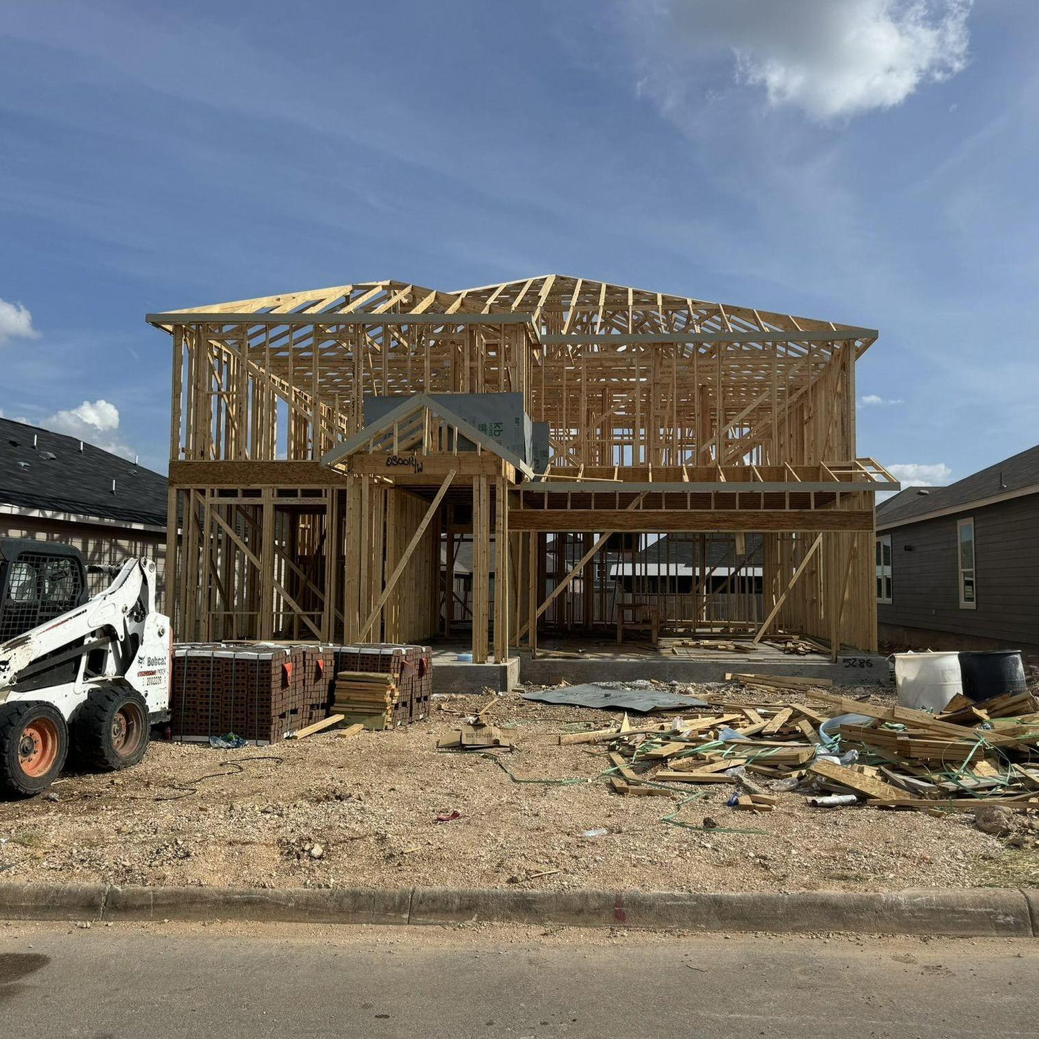 07/2024 | San Antonio, TX | Our house under construction