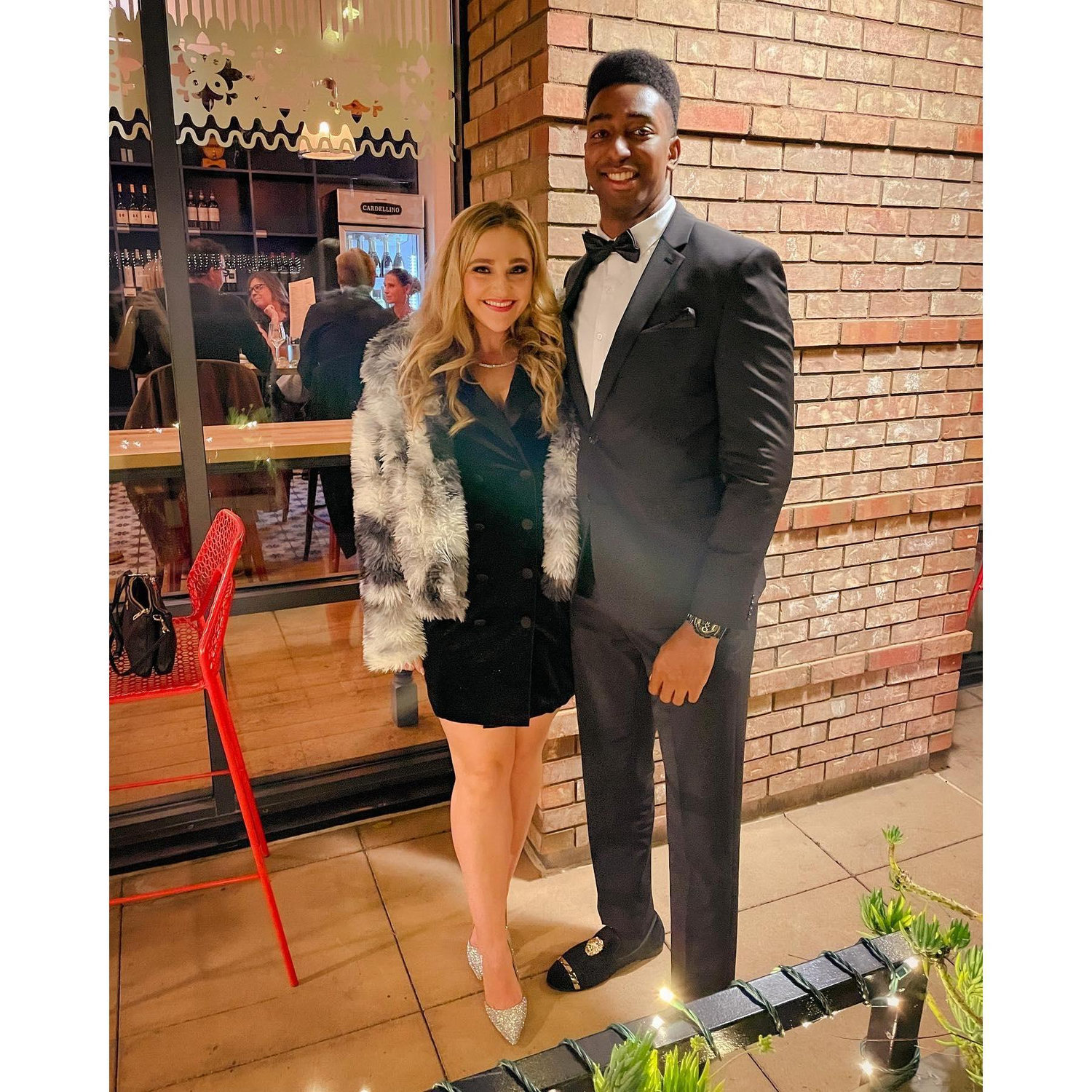 Our first New Year's Eve together.