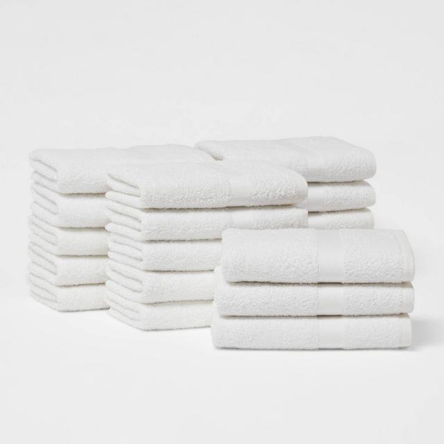 18pk Hand Towel Bundle White - Room Essentials™