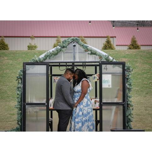 Jeremiah and Dey took the first few moments of being engaged to pray and thank God for His goodness and dedicate their engagement and future marriage to Him.