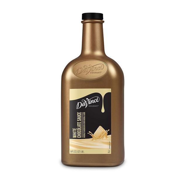 DaVinci Gourmet White Chocolate Sauce, 64 Fluid Ounce (Pack of 1)