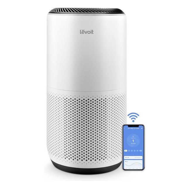 LEVOIT Air Purifiers for Home Large Room Up to 1733 Ft² With HEPA Sleep Mode, AHAM VERIFIDE, Auto Mode, Air Quality Monitor, Smart WiFi, 3-in-1 Filter For Pet Allergy, Smoke, Dust, Core 400S-P, White