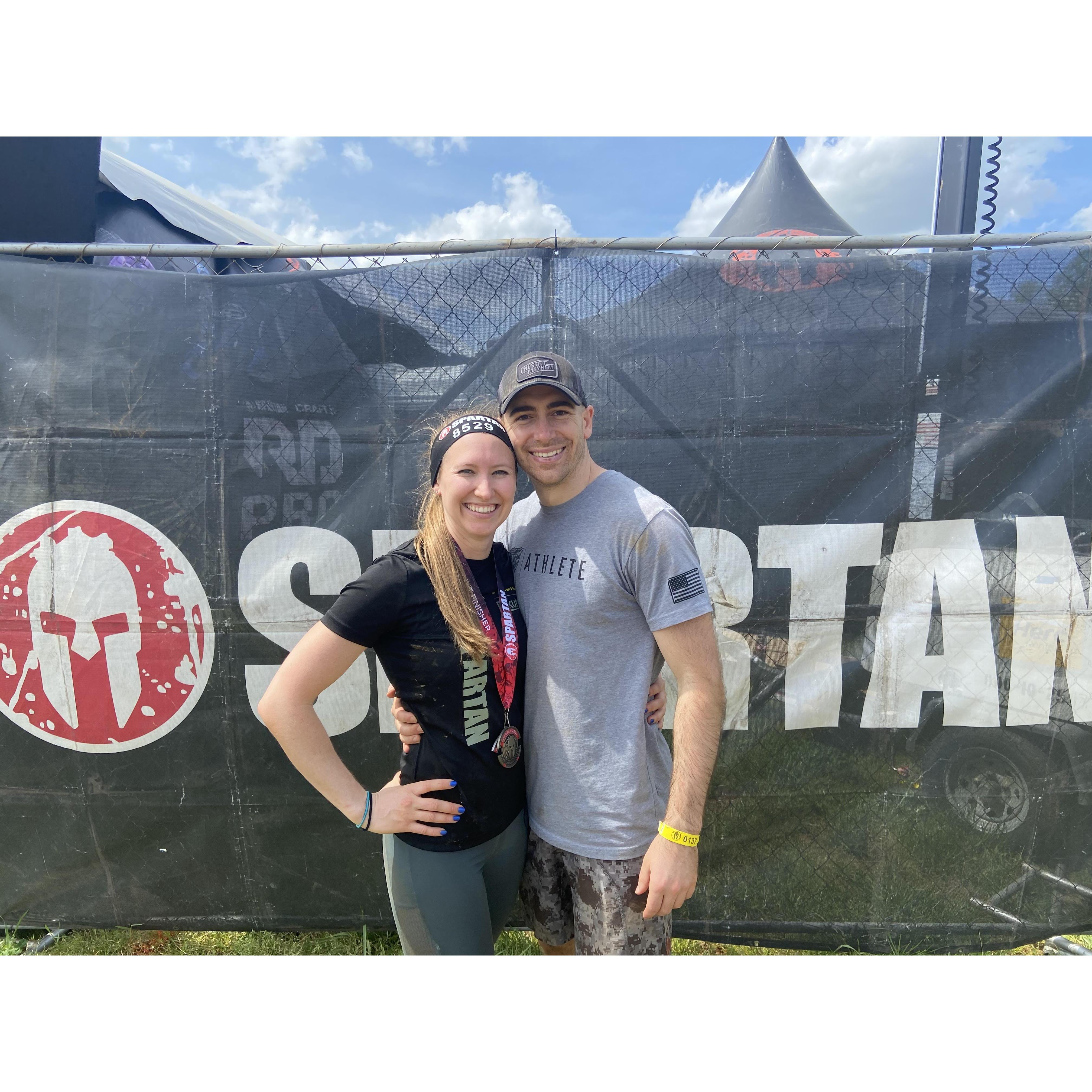 Spartan Sprint Race in Charlotte, North Carolina