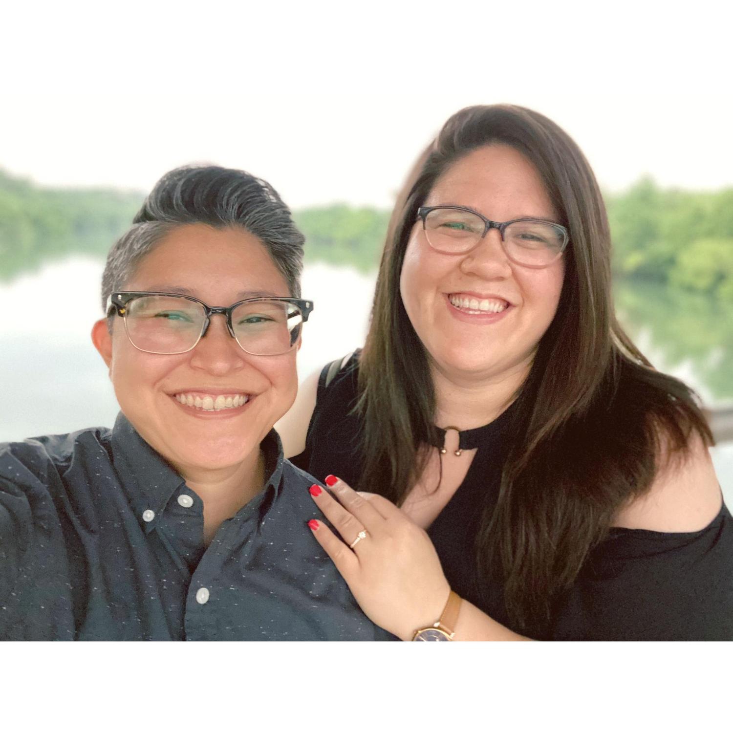 The day Alicia proposed to Joanna