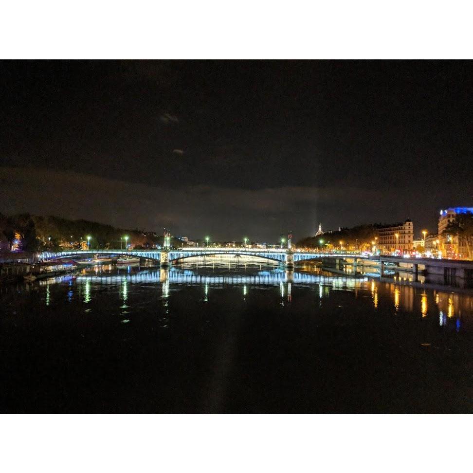 View from the bridge where Bryan proposed!