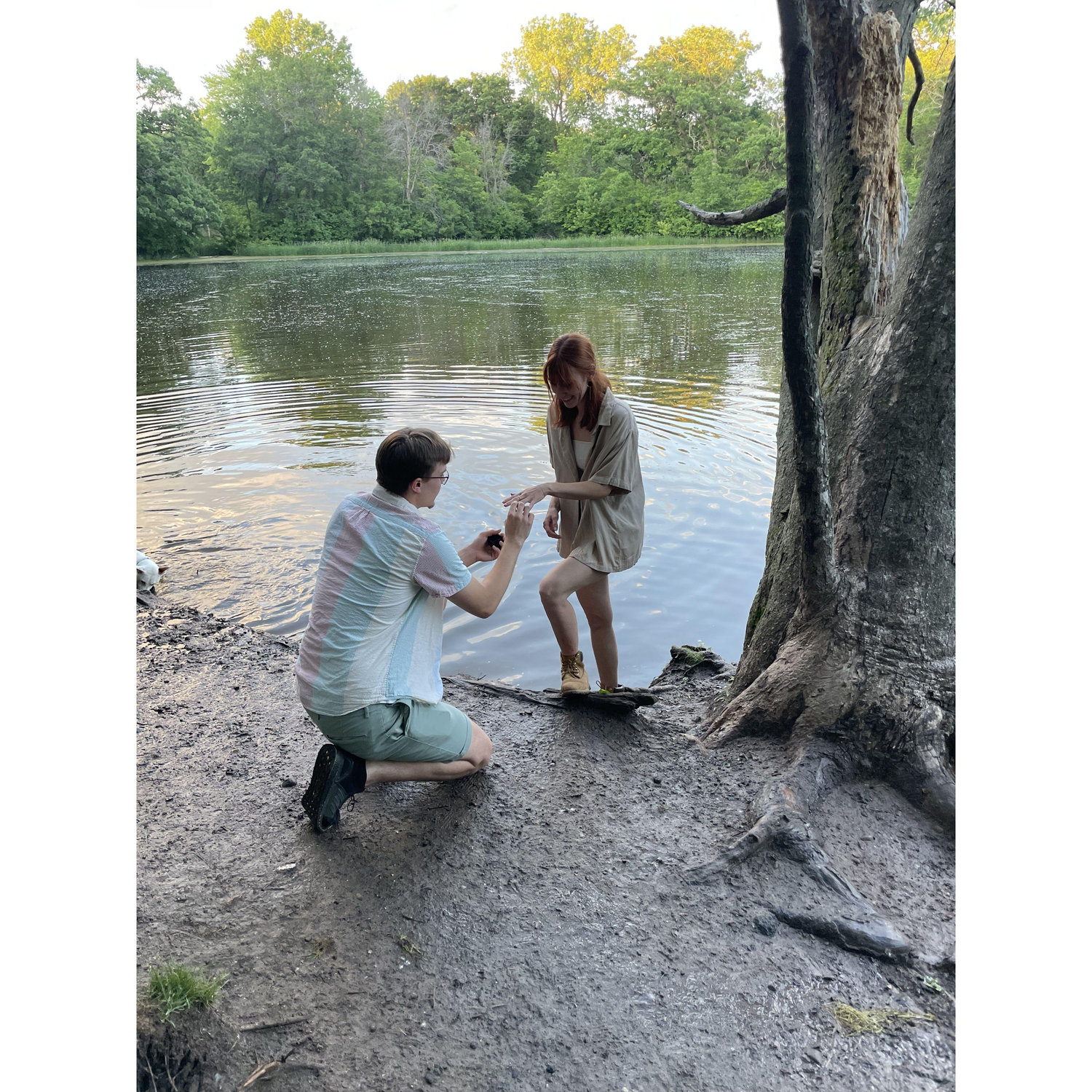 Ben Proposing at Battle Creek Dog Park 💍✨🐾
June 01, 2024