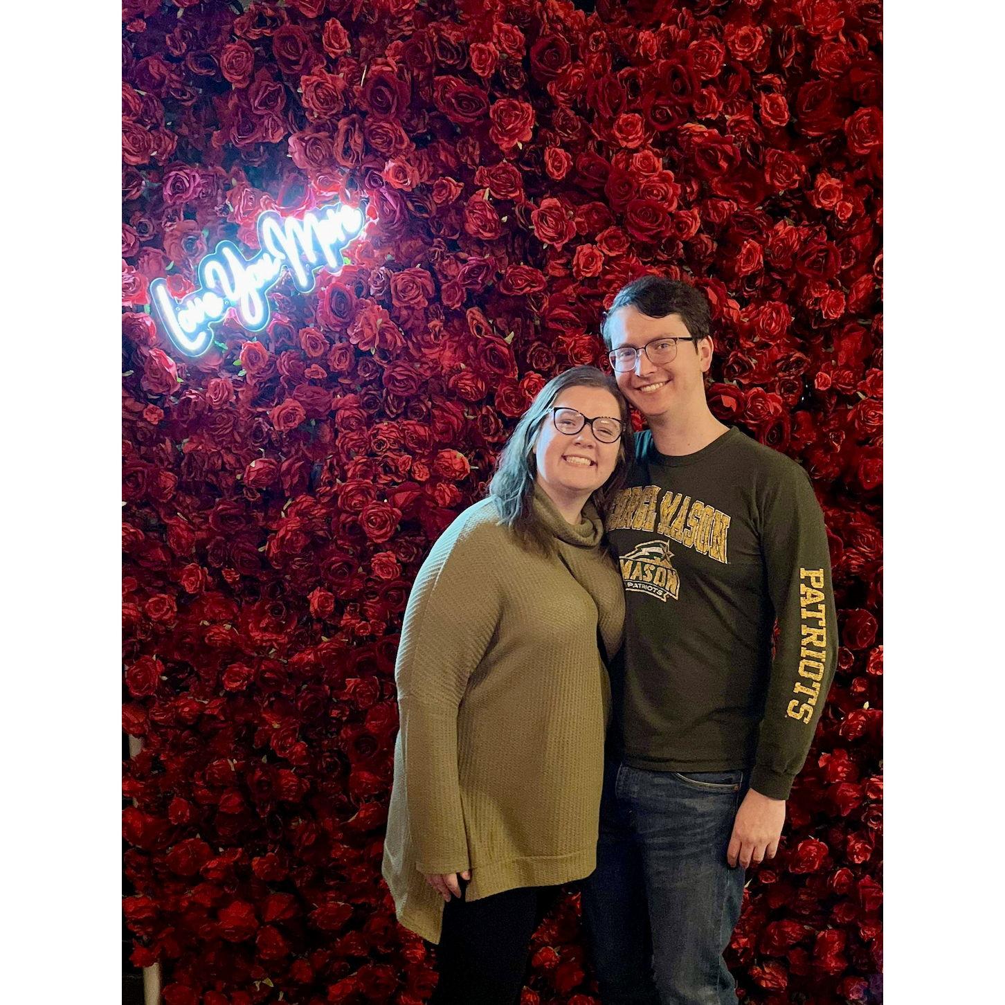 Valentine's Day at the bowling alley!