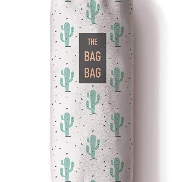 Cactus Plastic Bag Holder and Dispenser, Grocery Shopping Bags Carrier, Garbage Bag Organizer for Kitchen,Cactus Home Kitchen Décor, Gifts for the Holiday/Housewarming/Family/Friends,23x9 inch