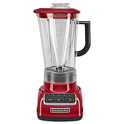 KitchenAid KSB1575ER 5-Speed Diamond Blender with 60-Ounce BPA-Free Pitcher - Empire Red