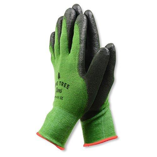 Pine Tree Tools Bamboo Working Gloves for Women and Men. Ultimate Barehand Sensitivity Work Glove for Gardening, Fishing, Clamming, Restoration Work - Small (1 Pack)