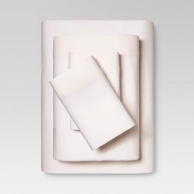Linen Blend Sheet Set (Queen) Belle Pink - Threshold™