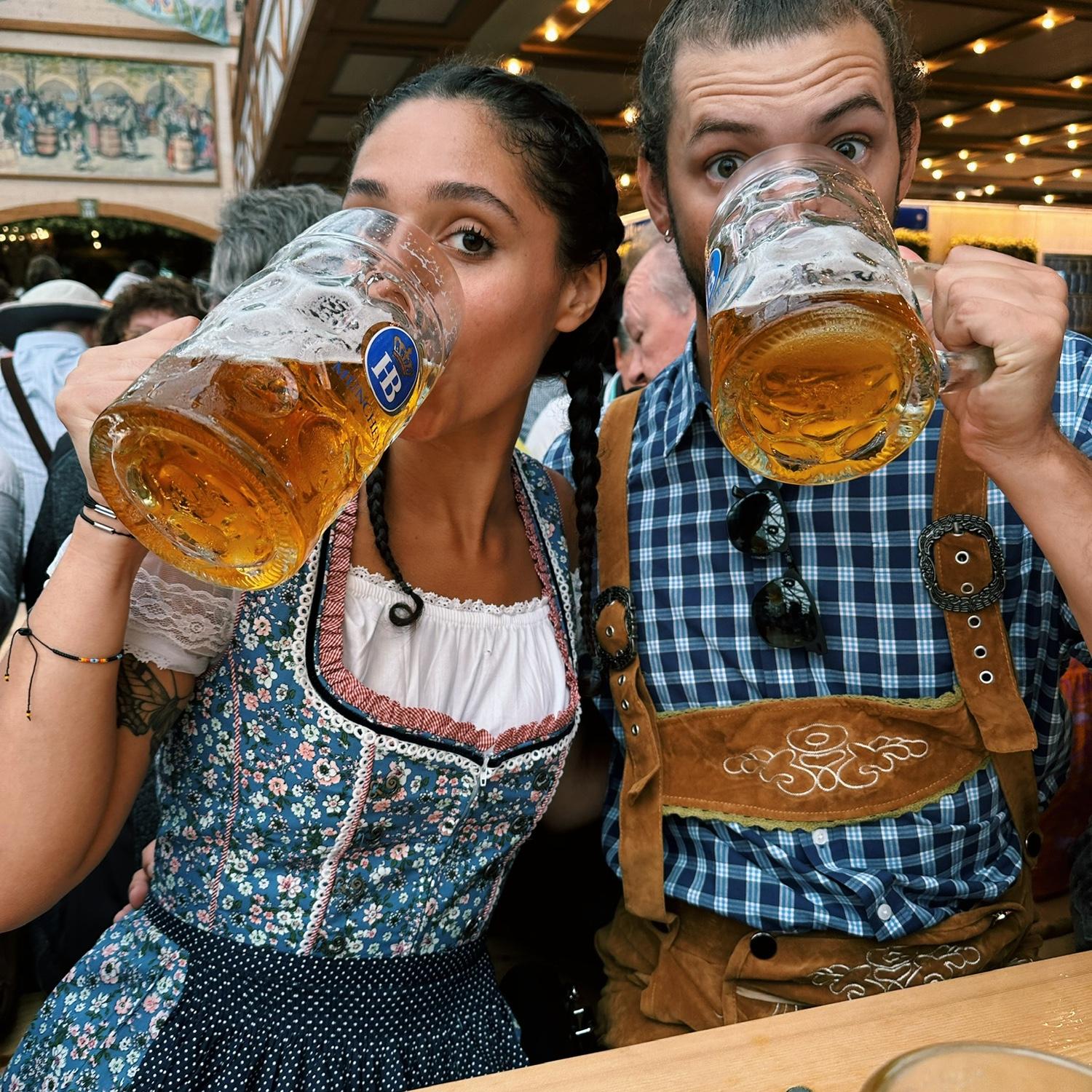 Oktoberfest! Our first international trip.