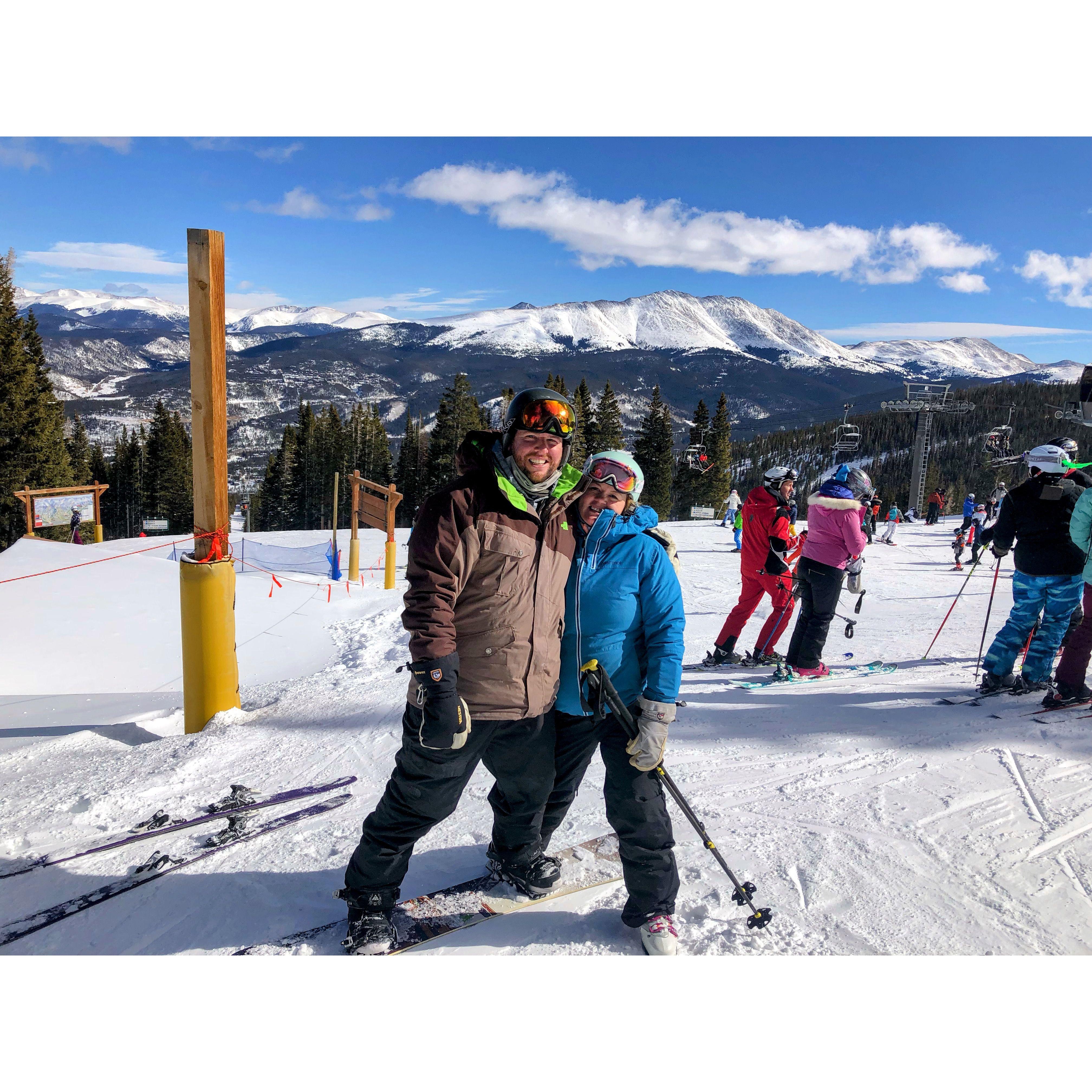 One of many ski trips - This is from Breckenridge in the winter of 2022