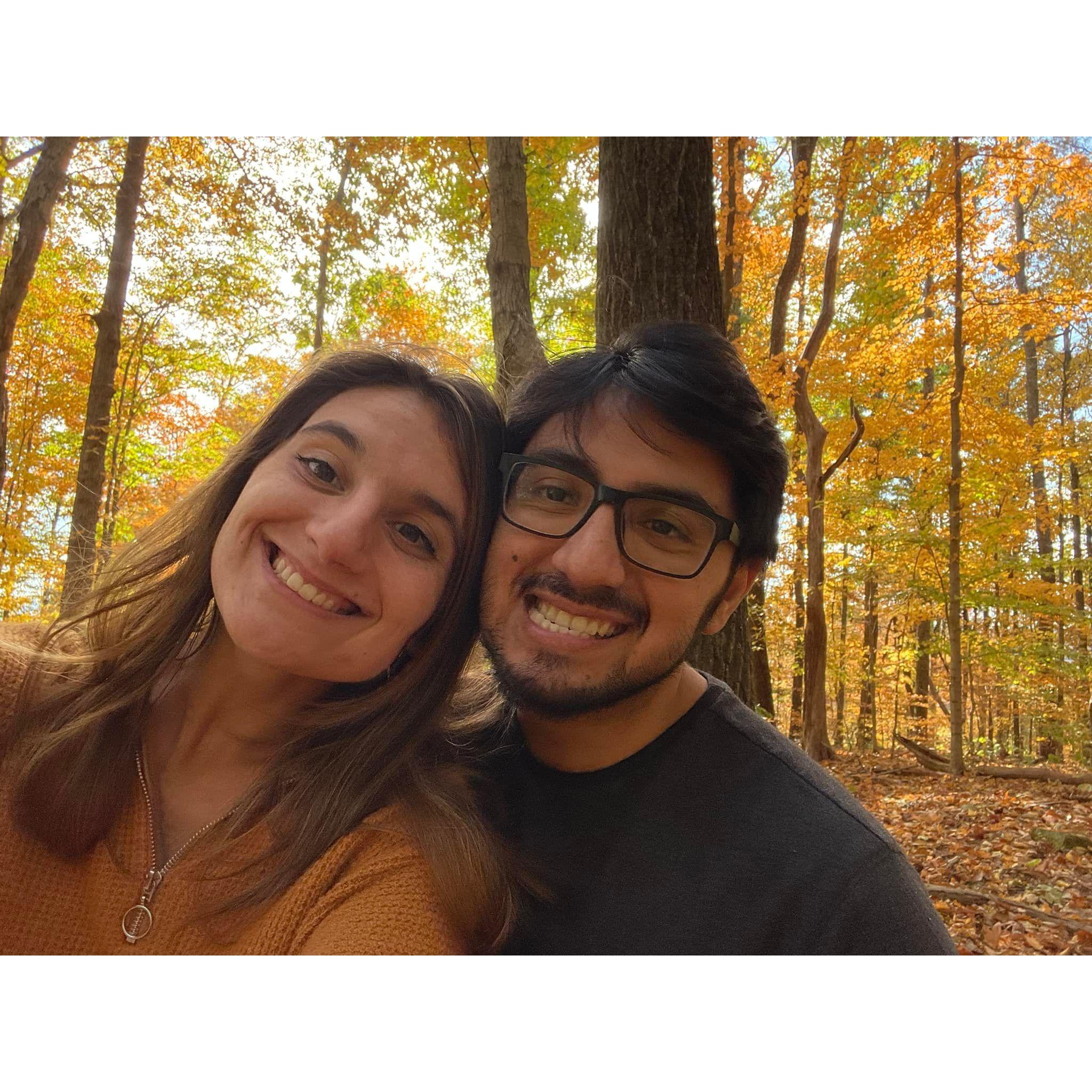 Natchez Trace walking trail