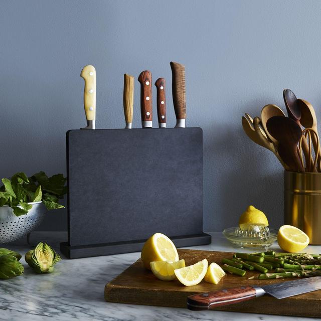 Matte Black Knife Block
