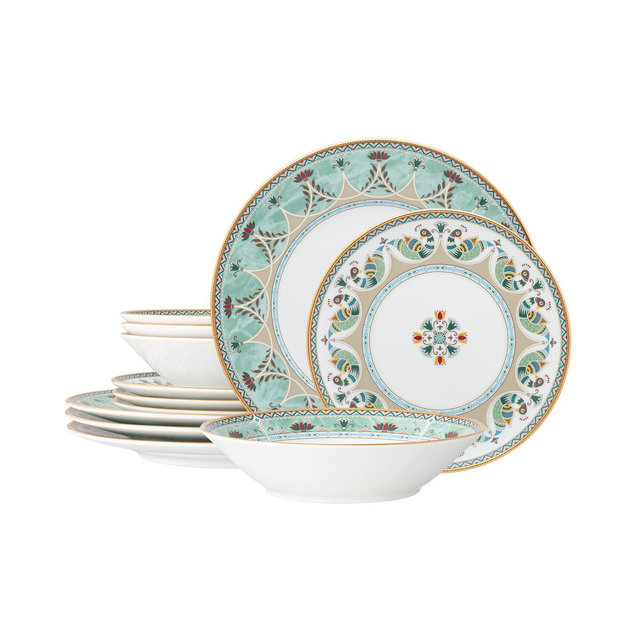 Noritake Serene Garden 12 Piece Set, Service for 4