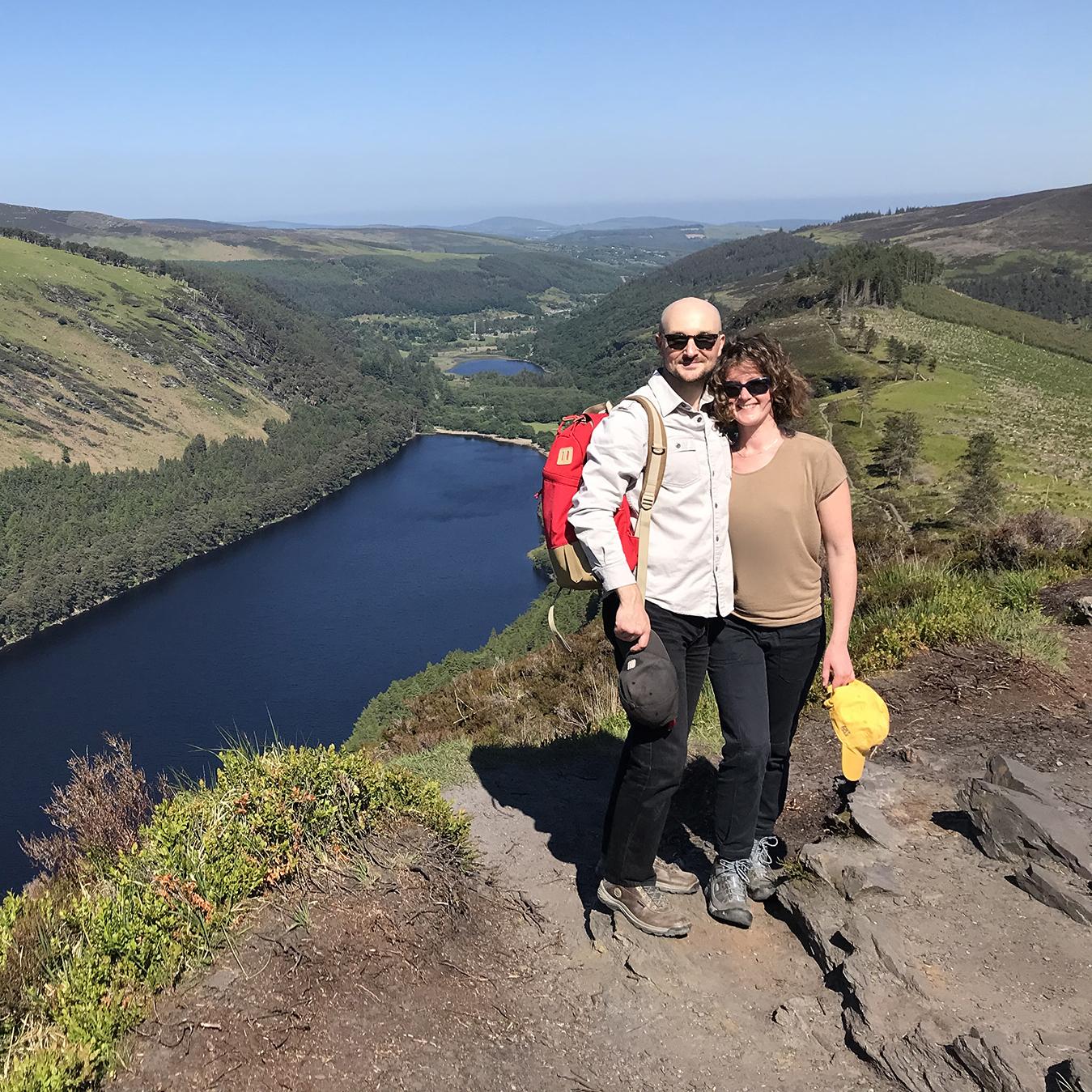 Hike in Glendalough, Co. Wicklow, Ireland, 2023