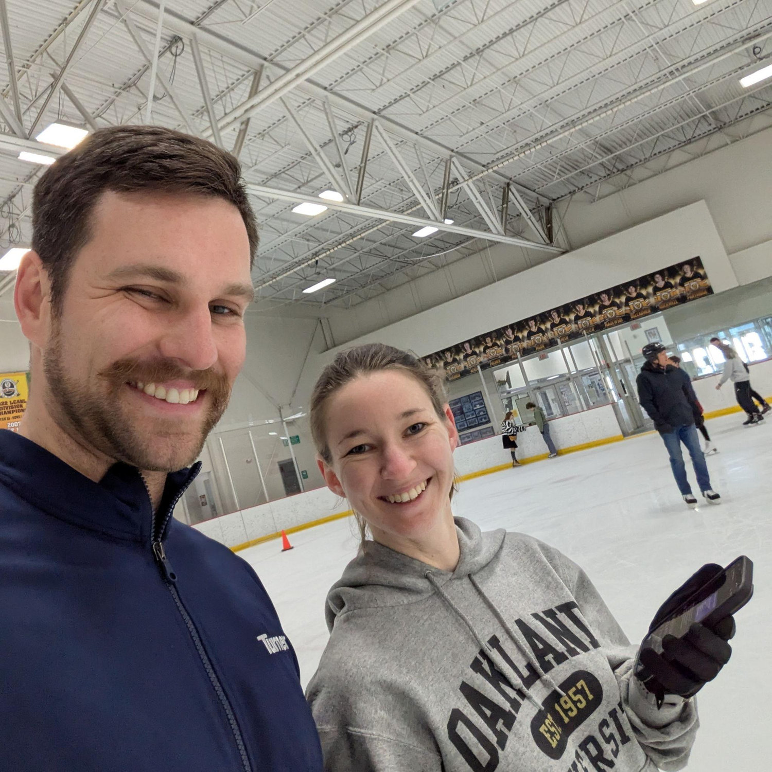 Skating together!!!