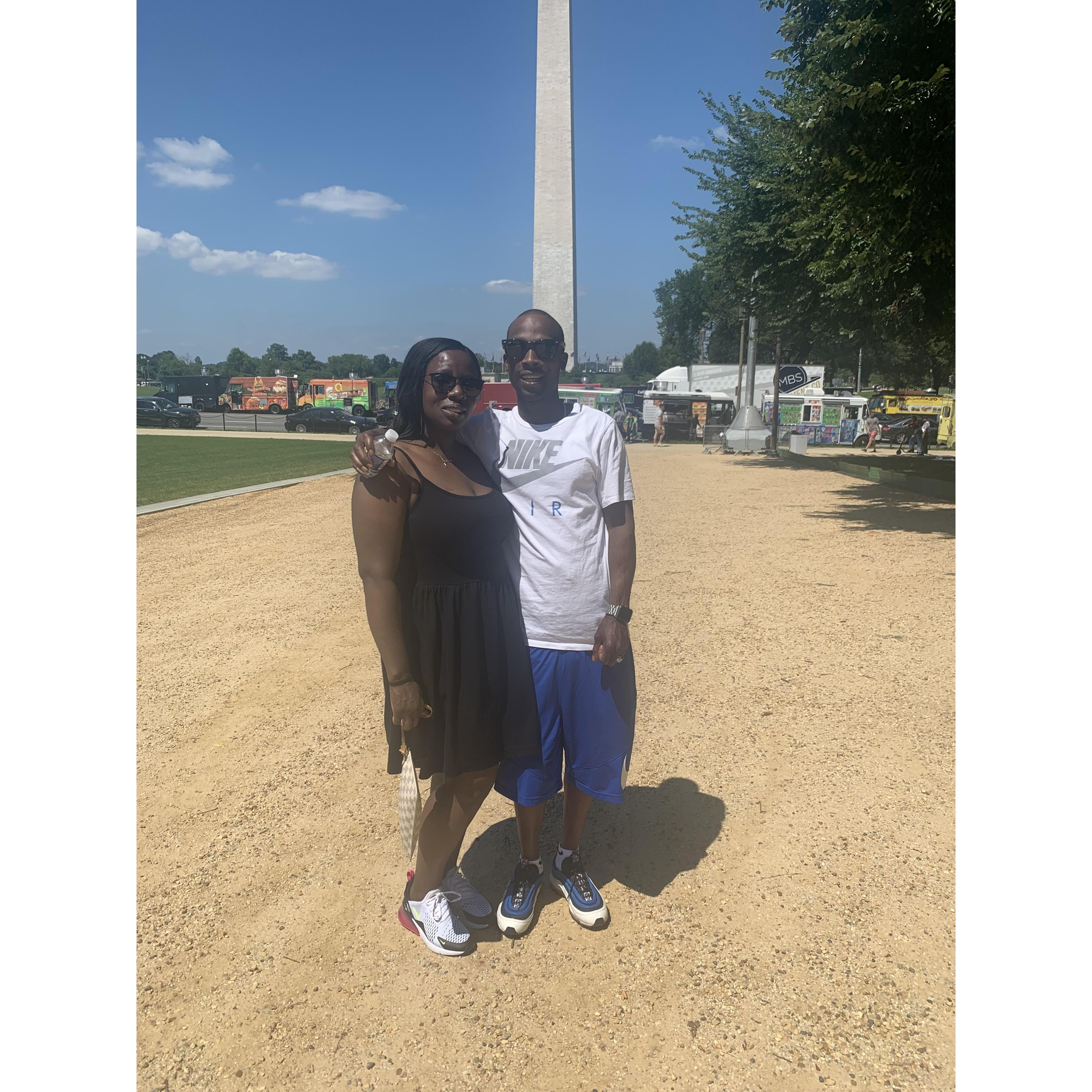 Burning in the DC. Sun
