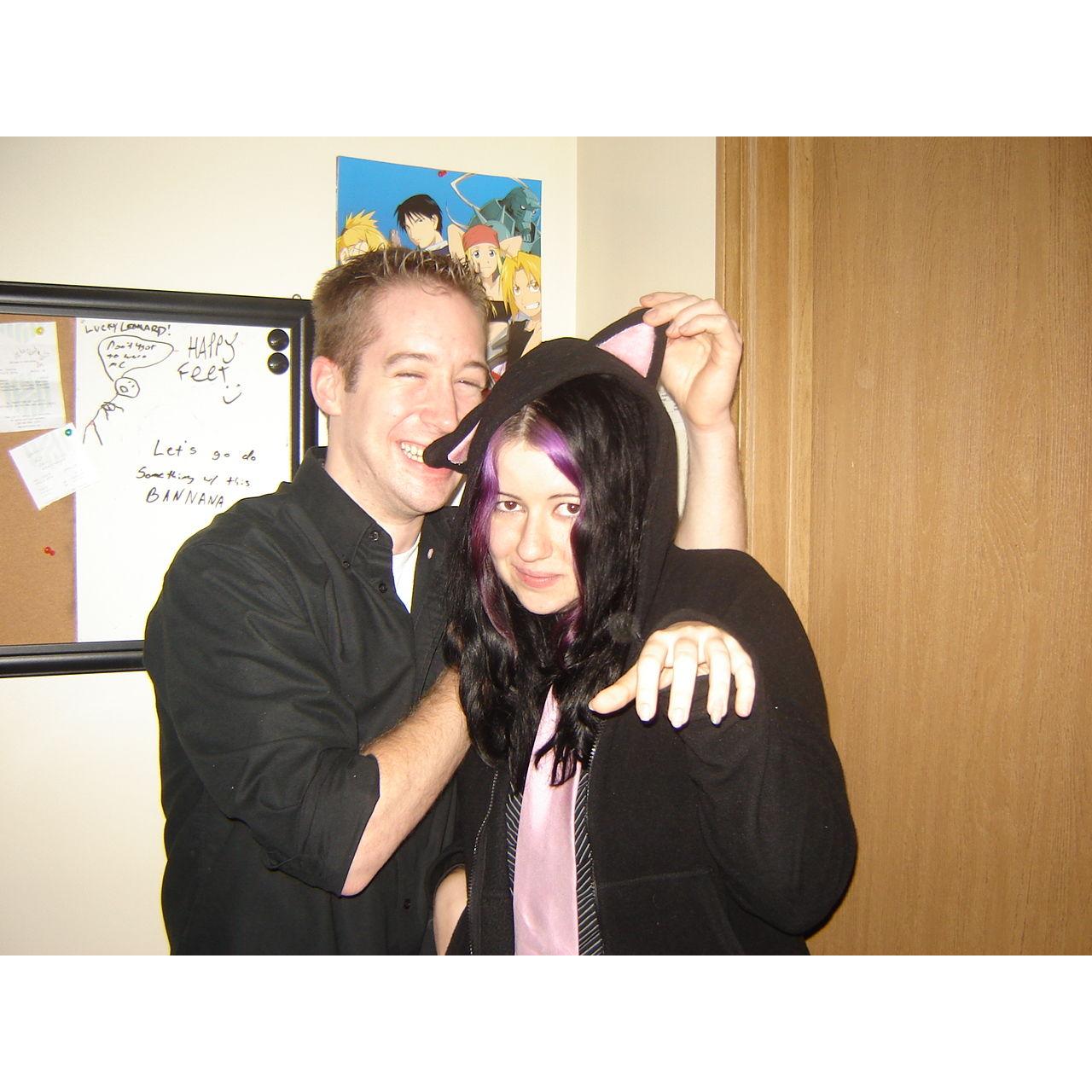When Andy and Ally first started dating in 2006 (when Ally lived with four boys in Kent)