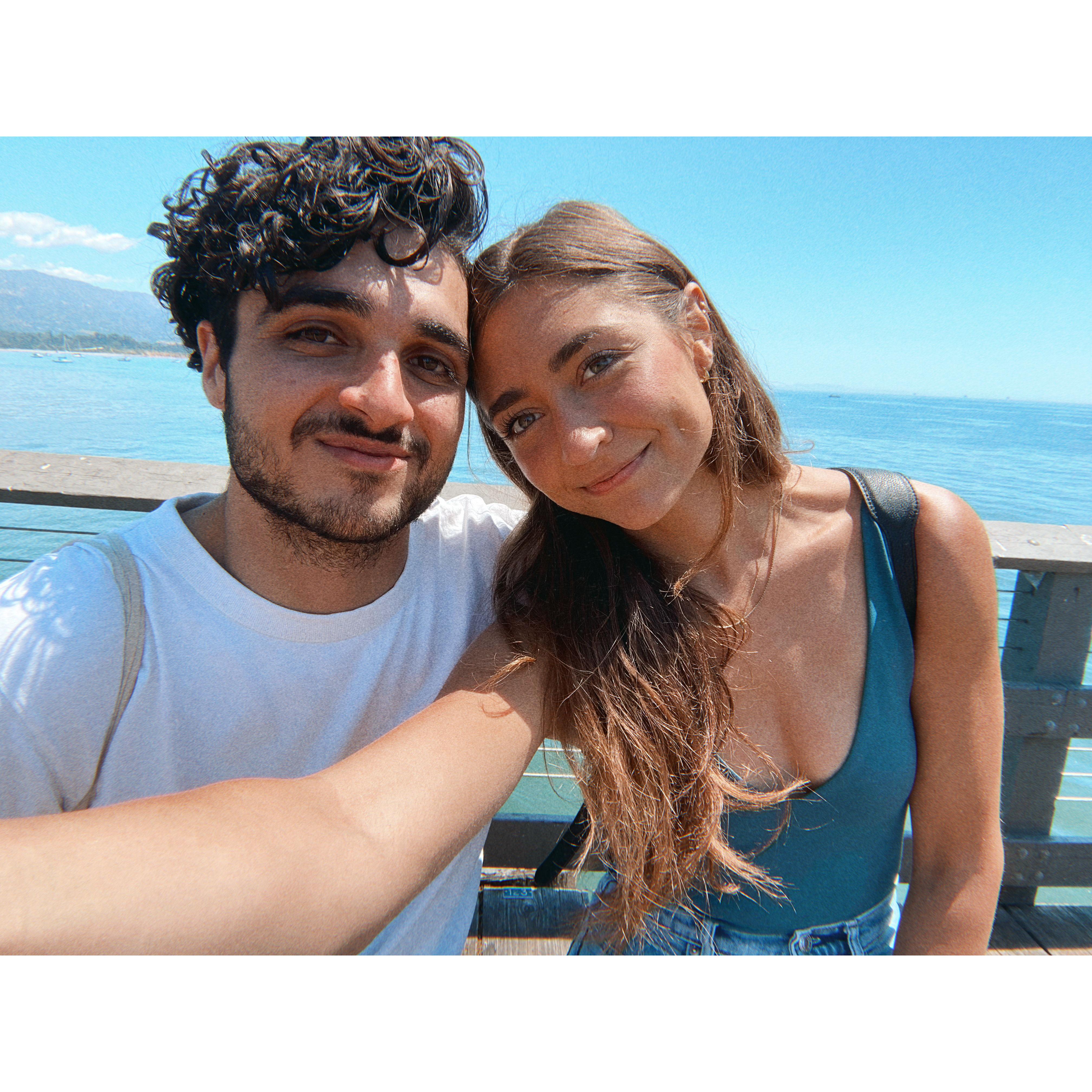 On a day trip to Santa Barbara...