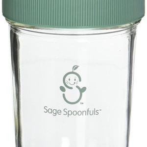Sage Spoonfuls 4 Piece Glass Snack Jar