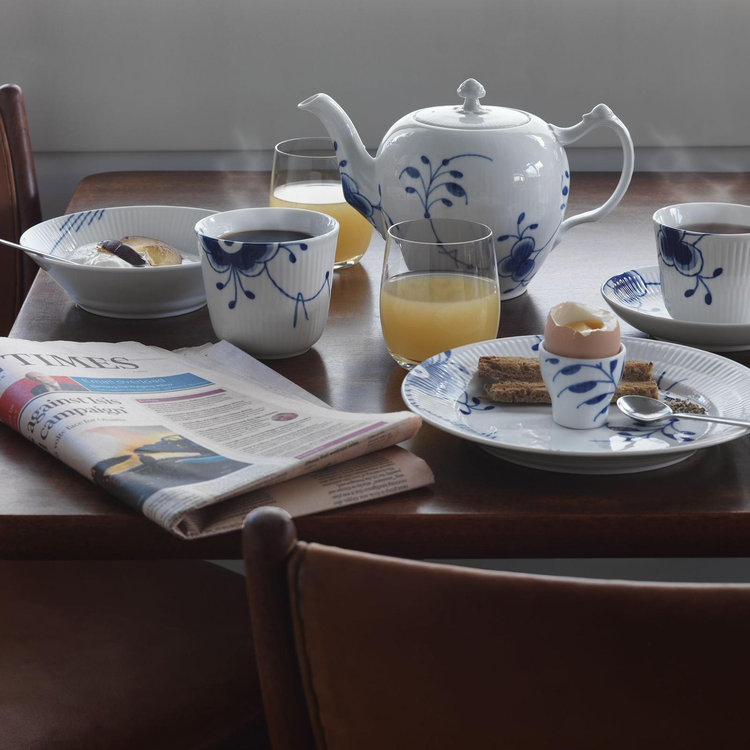 Royal Copenhagen, Blue Fluted Mega Dinner Plate | Zola