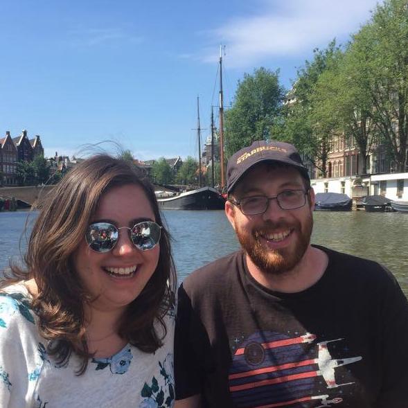 Successfully not crashing a boat in the Amsterdam canals, 2017