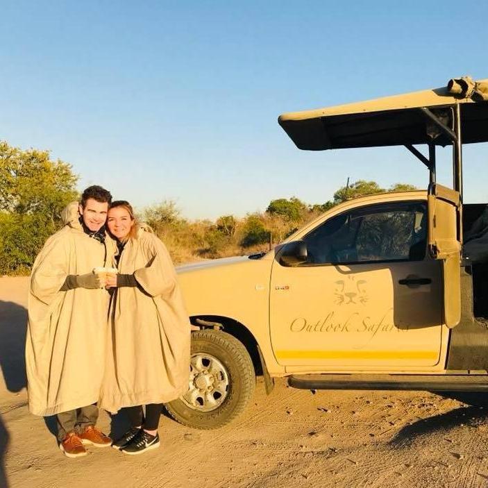 Early morning safari in Kruger National Park, South Africa