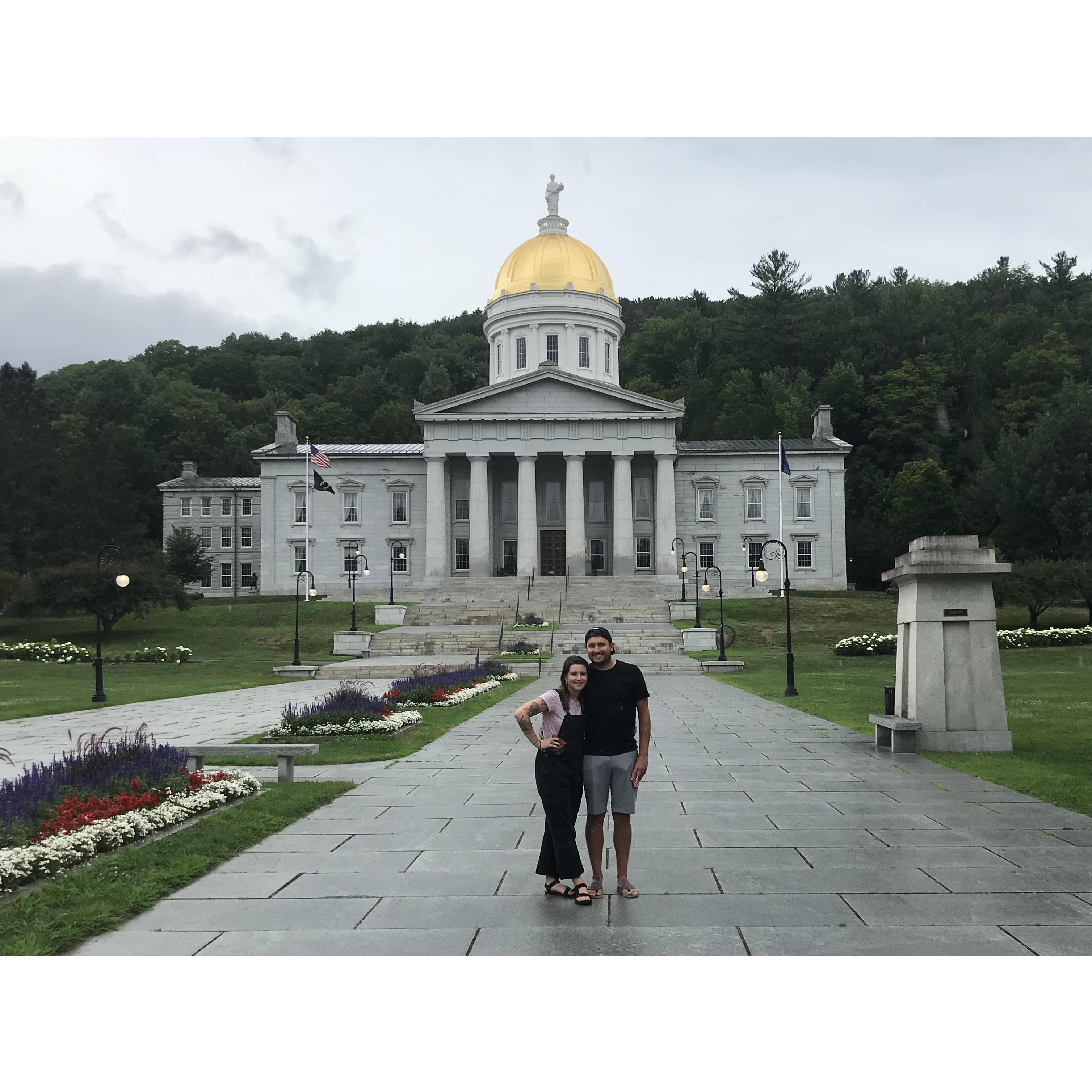 Visiting the Vermont State House
Montpelier, Vermont