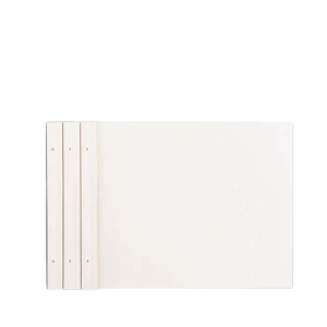 Newport 11x14 White Scrapbook Refill Pages