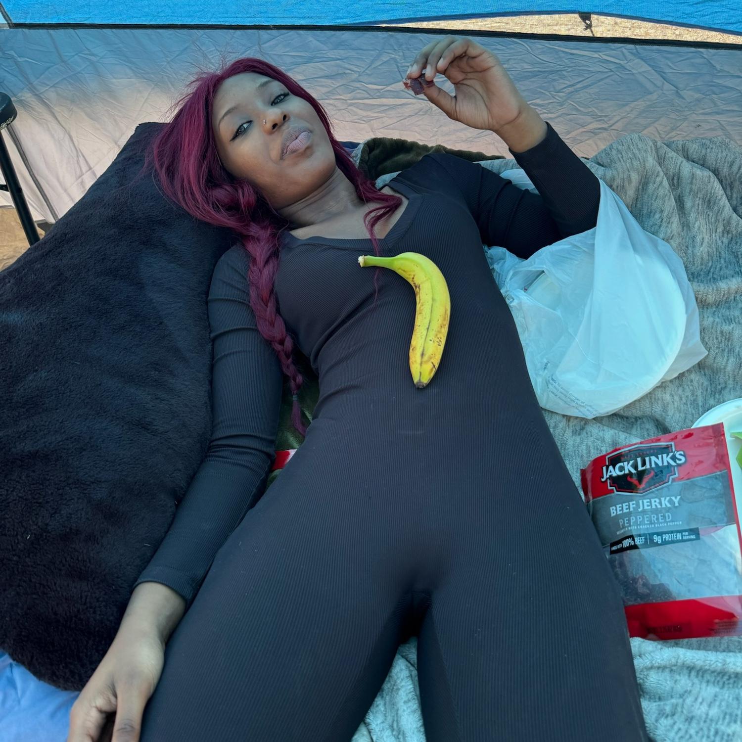 Some funny tent shenanigans at Lake Cascade lead us